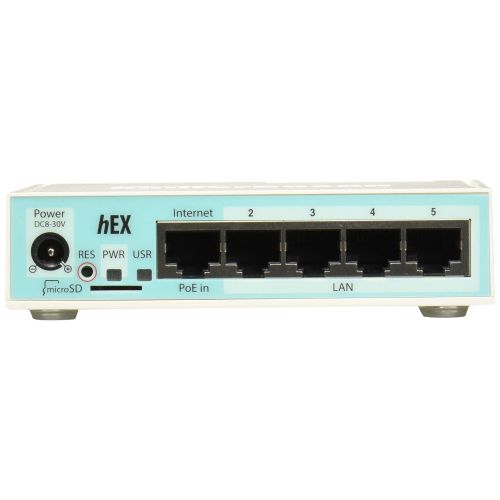  Mikrotik hEX RB750Gr3 5-port Ethernet Gigabit Router