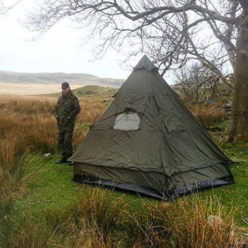  Miltec Mil-Tec Pyramid Tent Tipi Olive