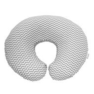 [아마존베스트]Premium Quality Nursing Pillow Cover by Mila Millie - Gray Chevron Unisex Design Slipcover - 100% Cotton Hypoallergenic - Great for Breastfeeding Mothers - Perfect Baby Shower Gift