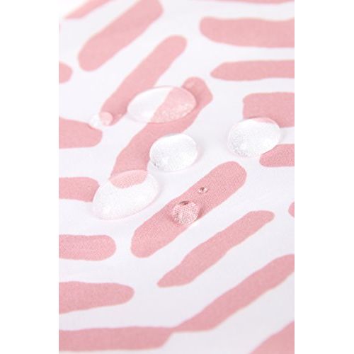  [아마존베스트]Water Resistant Removable Cover for Newborn Lounger | Pink Herringbone Design | Premium Quality Soft Wipeable Fabric | Great Baby Girl Shower Gift | Mila Millie (Pink Herringbone)
