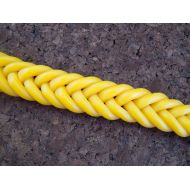 MileEndSoapandCandle braided beeswax Havdalah candle - 5 wick - Jewish ritual candle