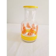 /Milehighvintage303 Libbey Juice Pitcher - Orange Slices