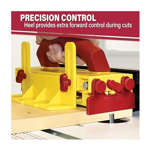  Milescraft 3406 GrabberPRO - Push block for Table Saws, Router Tables, Band Saws & Jointers