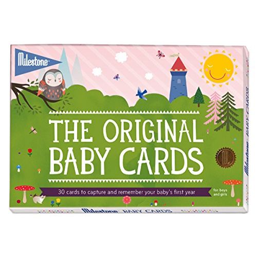  [아마존베스트]Milestone - Baby Photo Cards Original - Set of 30 Photo Cards To Capture Your Babys First Year in Weeks, Months, and Memorable Moments