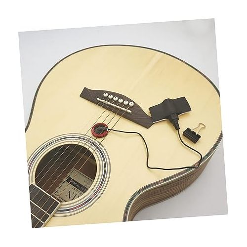  Milisten Banjo Accessories pickup guitar violin accessories bass guitar piezo preamp Instrument Accessory Guitar Accessory Transducer with Cable universal