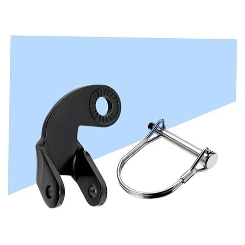  Milisten Trailer Hitch Bike Hanging Hooks Trailer Steel Hitch Trailer Coupler Attachment Steel Hitch Trailer Bike Trailer Coupler Bike Trailers Accessories Stainless Steel Tractor Pet Baby