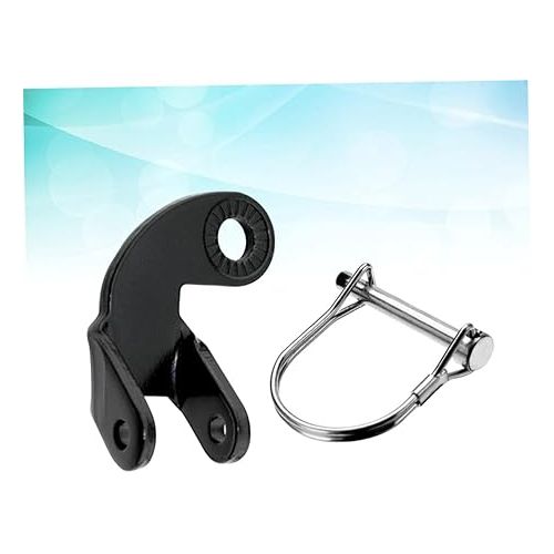  Milisten Trailer Hitch Bike Hanging Hooks Trailer Steel Hitch Trailer Coupler Attachment Steel Hitch Trailer Bike Trailer Coupler Bike Trailers Accessories Stainless Steel Tractor Pet Baby