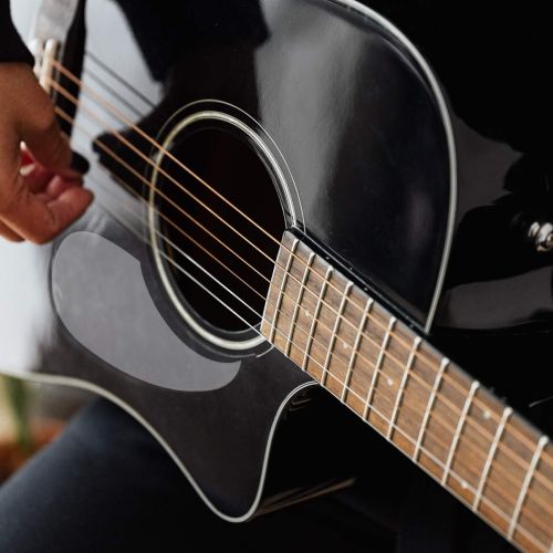 [아마존베스트]MILISTEN 1 Piece Clear Acoustic Guitar Pickguard Anti Scratch Mudguard Pickguard for Self Adhesive Guitar Parts for 36 Inch Guitar