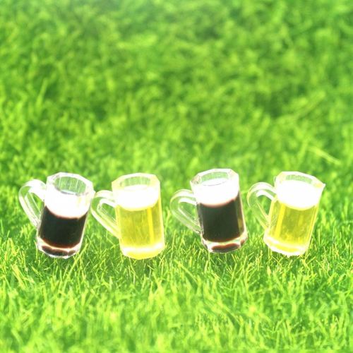  Milisten 20pcs Dollhouse Beer Cup Mug Models Drinking Cup Miniatures for Kids Decoration