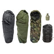 Genuine US Military Modular Sleep System 4 Piece with Woodland Goretex Bivy Cover and Carry Sack + Free Canteen