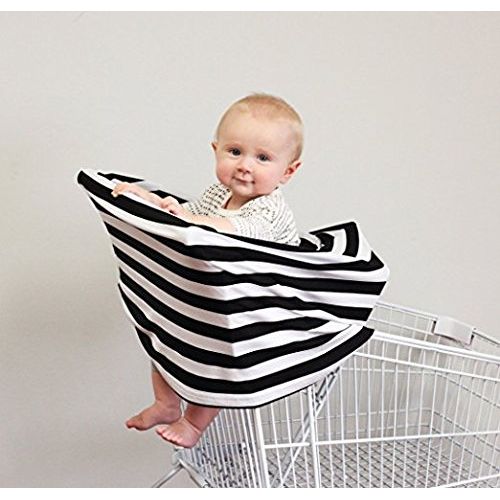  AS SEEN ON Shark Tank The Original Milk Snob Infant Car Seat Cover and Nursing Cover Multi-Use 360° Coverage Breathable StretchyMarine