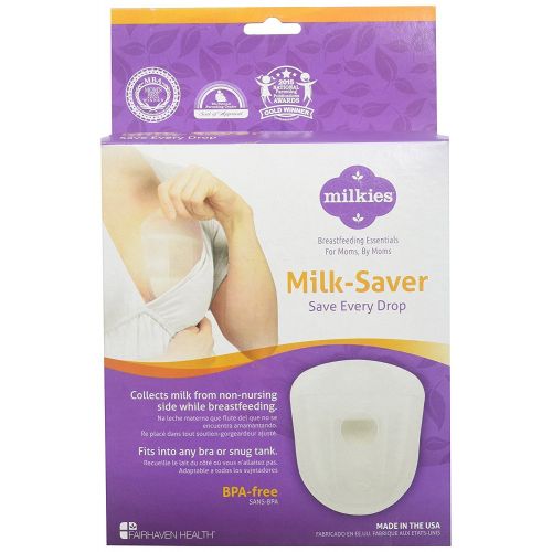  [아마존베스트]Milkies Milk-Saver: Collects Leaking Breast Milk as You Nurse