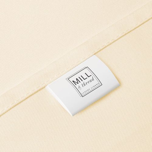  Mill & Thread - 20 Premium 90 x 132 Tablecloths for Wedding/Banquet/Restaurant - Rectangular Polyester Fabric Table Cloths - Ivory