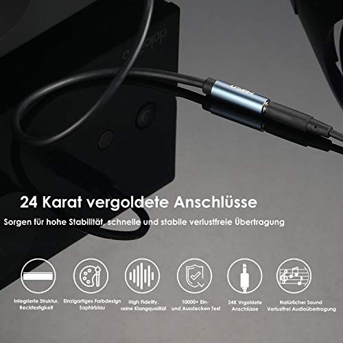  [아마존베스트]MillSO Stereo Audio Cable 5 m 3.5 mm Aux Jack Cable for Headphones, PC, Laptop, Smartphone, Tablet, MP3 Player, Car, HiFi Receiver, Bluetooth Speaker and More