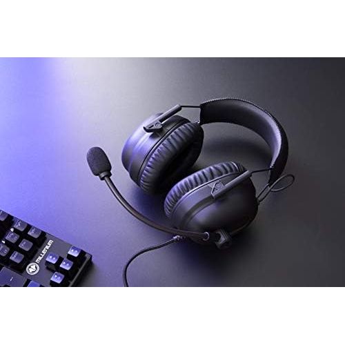  [아마존베스트]Millennium Millenium MH3 Gaming Headset for PS4, PS5, Xbox One, PC, Switch - Connector: USB or 3.5mm Jack, Headphones with Microphone for Gamer, 7.1 Surround Sound, Long & Shatterproof Cable