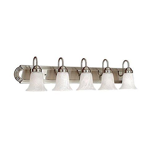  Millennium 485-SN Five Light Vanity with Nickel Finish