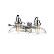 Millennium 2312-CH Restoration Two Light Vanity in Chrome, Pol. Nckl.Finish