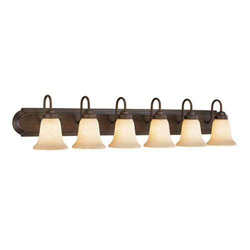  Millennium 4086-RBZ Six Light Vanity with Bronze Finish