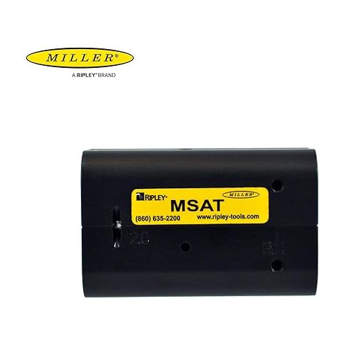  Miller MSAT 3-Channel Mids Span Fiber Access Tool for Working Technicians, Electricians, and Installers, Safe Cable Tool, Easily Portable Wire Stripper, 8 Ounces