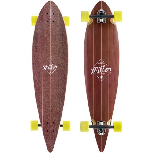  Miller Unisex Erwachsene Explorer Longboard, Mehrfarbig, 40