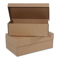 Miller Supply Inc 13 x 8 x 5 Kraft Mens Shoe Boxes (25 Boxes) - AB-238-1-51