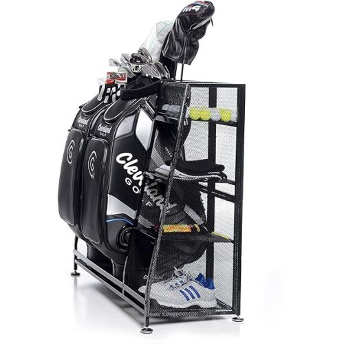  Milliard Golf Organizer - Extra Large Size - Fit 2 Golf Bags and Other Golfing Equipment and Accessories in This Handy Storage Rack - Great Gift Item