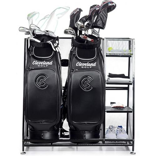  Milliard Golf Organizer - Extra Large Size - Fit 2 Golf Bags and Other Golfing Equipment and Accessories in This Handy Storage Rack - Great Gift Item