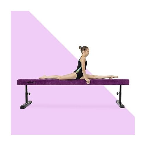  Milliard Patented Adjustable Balance Beam, High and Low (7'7