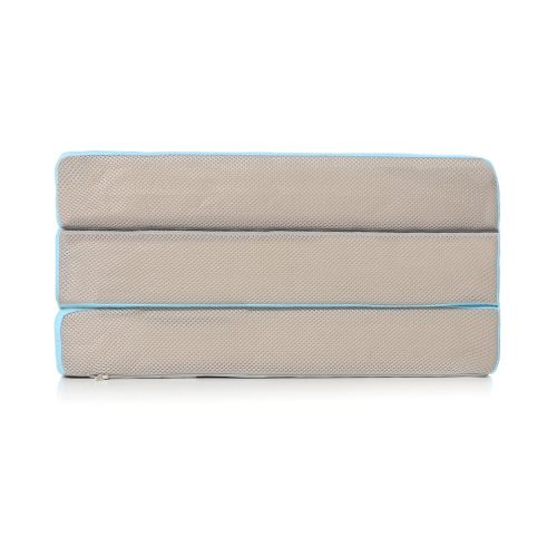  Milliard Toddler Nap Mat | Tri Folding Mattress + Soft Removable Cover | 24 x 57 x 3