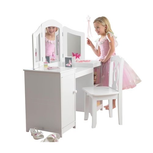 키드크래프트 Milliard KidKraft KKR13018 Deluxe Vanity & Chair Toy