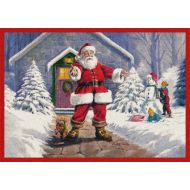 Milliken Holiday Collection Welcome Santa 310x54 Rectangle 02002