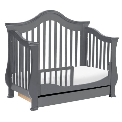  Million Dollar Baby Classic Ashbury 4-in-1 Convertible Crib with Toddler Rail by Million Dollar Baby