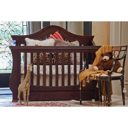  Million Dollar Baby Classic Ashbury 4-in-1 Convertible Crib with Toddler Rail by Million Dollar Baby