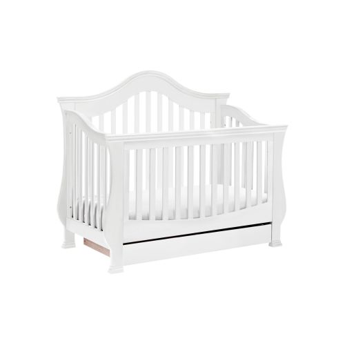  Million Dollar Baby Classic Ashbury 4-in-1 Convertible Crib with Toddler Rail by Million Dollar Baby