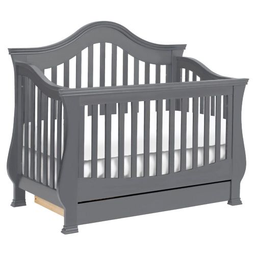  Million Dollar Baby Classic Ashbury 4-in-1 Convertible Crib with Toddler Rail by Million Dollar Baby