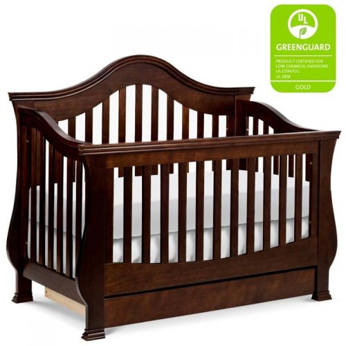  Million Dollar Baby Classic Million Dollar Baby Ashbury 4-in-1 Convertible Crib with Toddler Rail