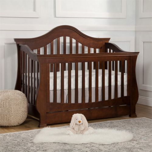  Million Dollar Baby Classic Million Dollar Baby Ashbury 4-in-1 Convertible Crib with Toddler Rail