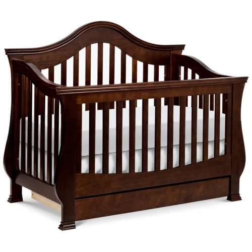  Million Dollar Baby Classic Million Dollar Baby Ashbury 4-in-1 Convertible Crib with Toddler Rail