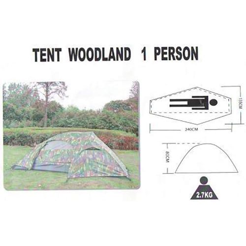  Miltec Mil-tec One Man Woodland Recon Tent