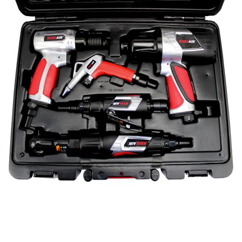  Milton Industries Professional Air Tools & Accessory Kit - 44 PC