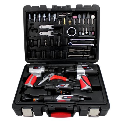  Milton Industries Professional Air Tools & Accessory Kit - 44 PC