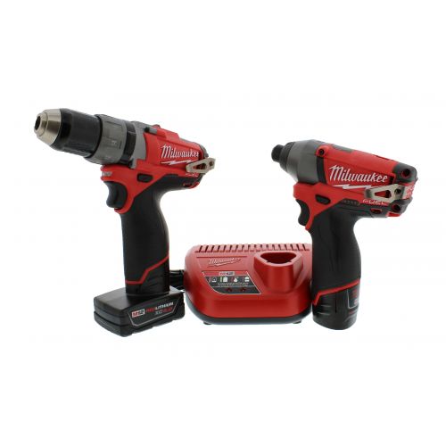  Milwaukee Electric Tool M12 FUEL 2PC COMBO KIT