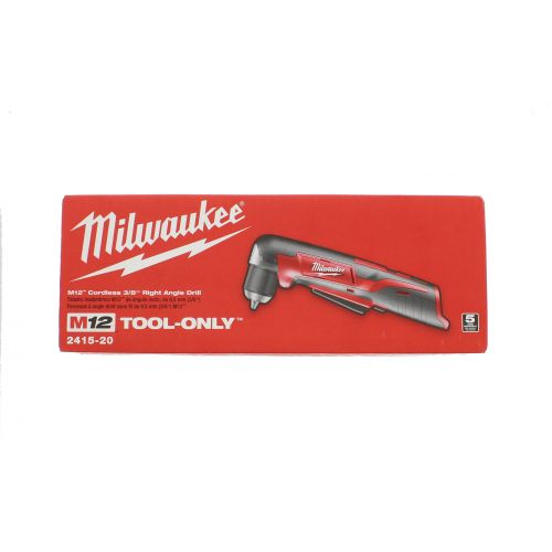  Milwaukee M12 38 RIGHT ANGLE DRILL (BARE TOOL)