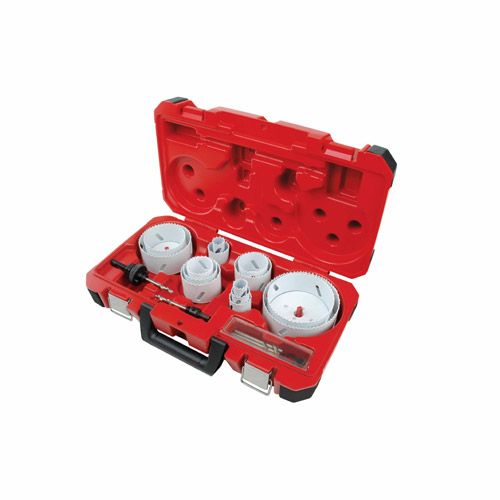  Milwaukee Master Electricians Ice Hardened Hole Saw Kit 19 Piece