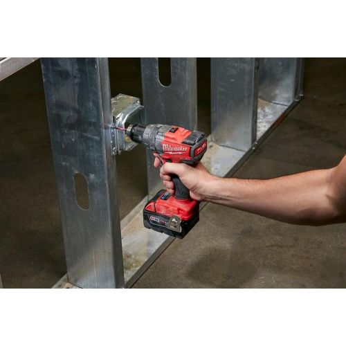  Milwaukee Electric Tool - 2705-22 - Milwaukee 2705-22 Cordless DrillDriver Kit, 0 - 2000 Rpm, 7.2 inch Length, 18 V