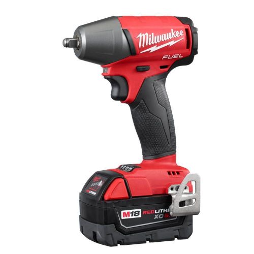  Milwaukee M18 FUEL Lithium-Ion Compact Brushless Impact Wrench Kit