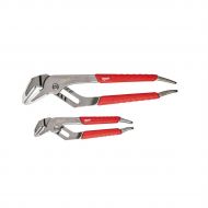 Milwaukee 6in And 10in Straight Jaw Pliers Set