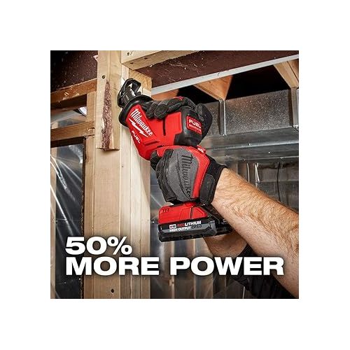  Milwaukee 48-11-1837 M18 18 Volt High Output CP 3.0 Ah Lithium-Ion Slide Battery, 2 Pack (Non-Retail Packaging)