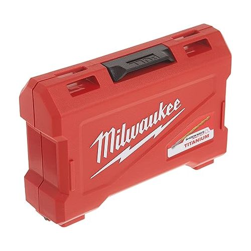  Milwaukee 48-89-4630 Kit TiN Shockwave (15-Piece Titanium)