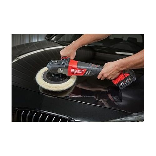  Milwaukee 2738-20 M18 18-Volt FUEL Lithium-Ion Brushless Cordless 7 inch Variable Speed Polisher (Tool-Only)